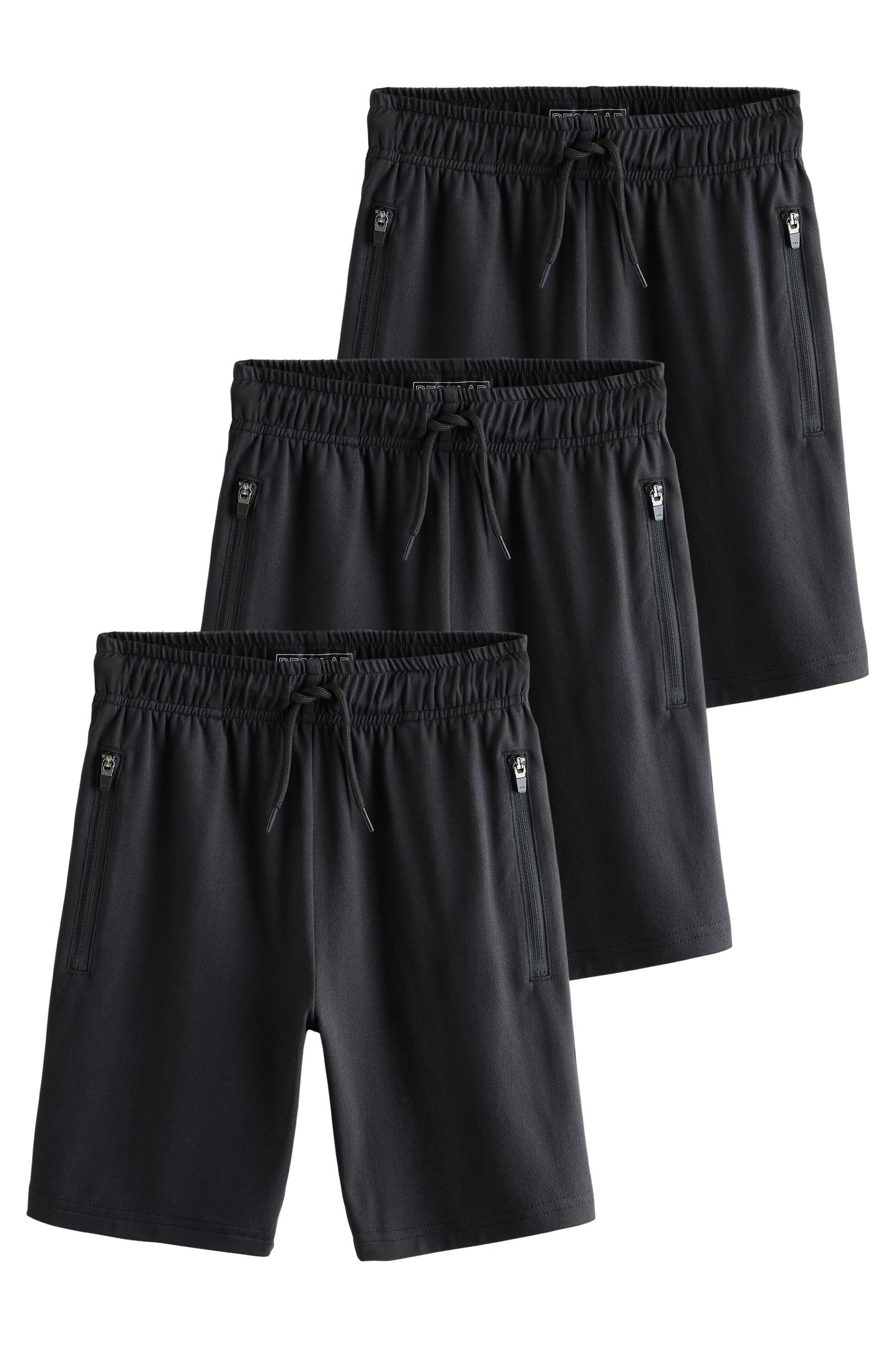 Shorts Leichte Sport-Shorts im 3er-Pack
