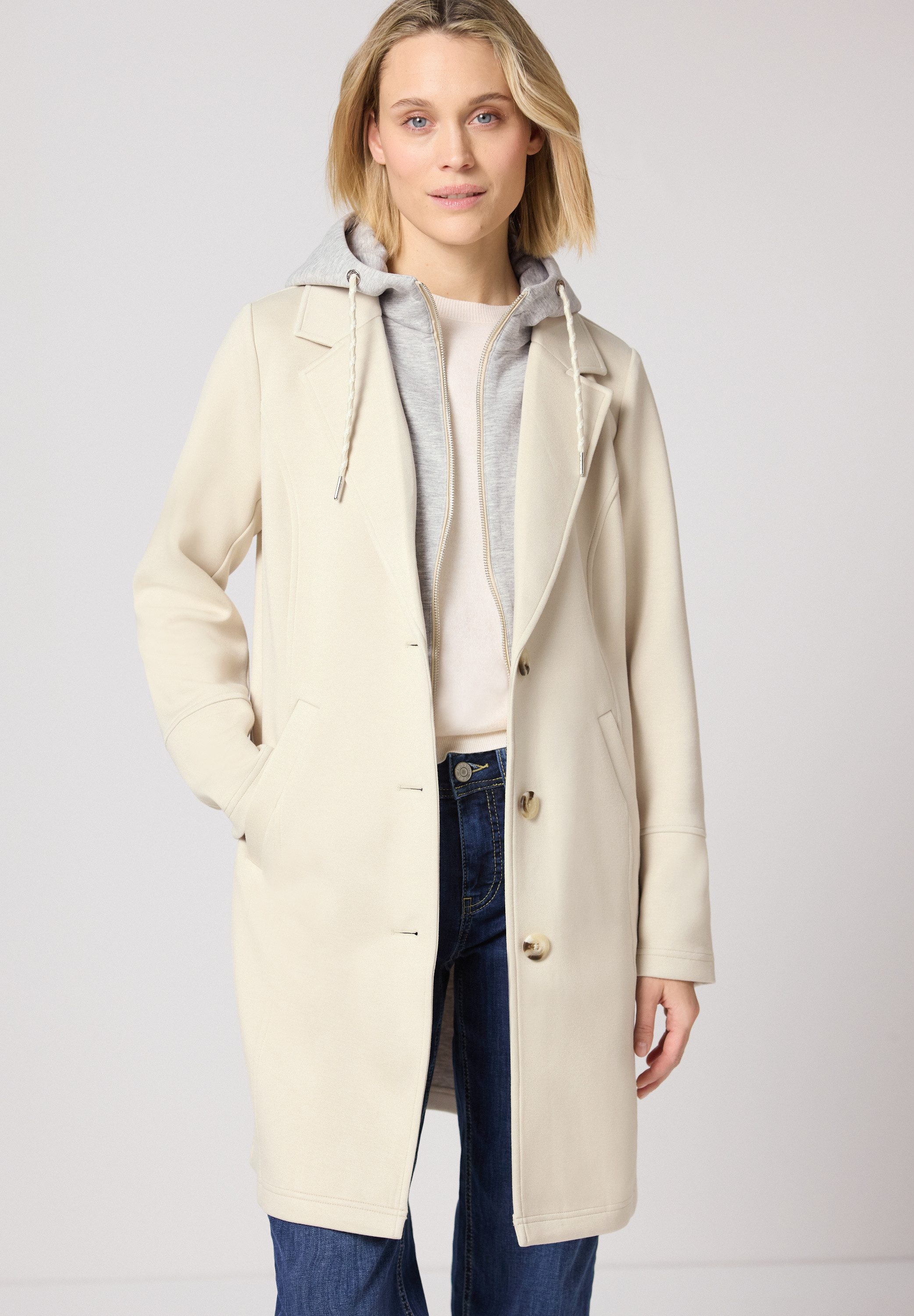 STREET ONE Outdoorjacke mit Reverskragen