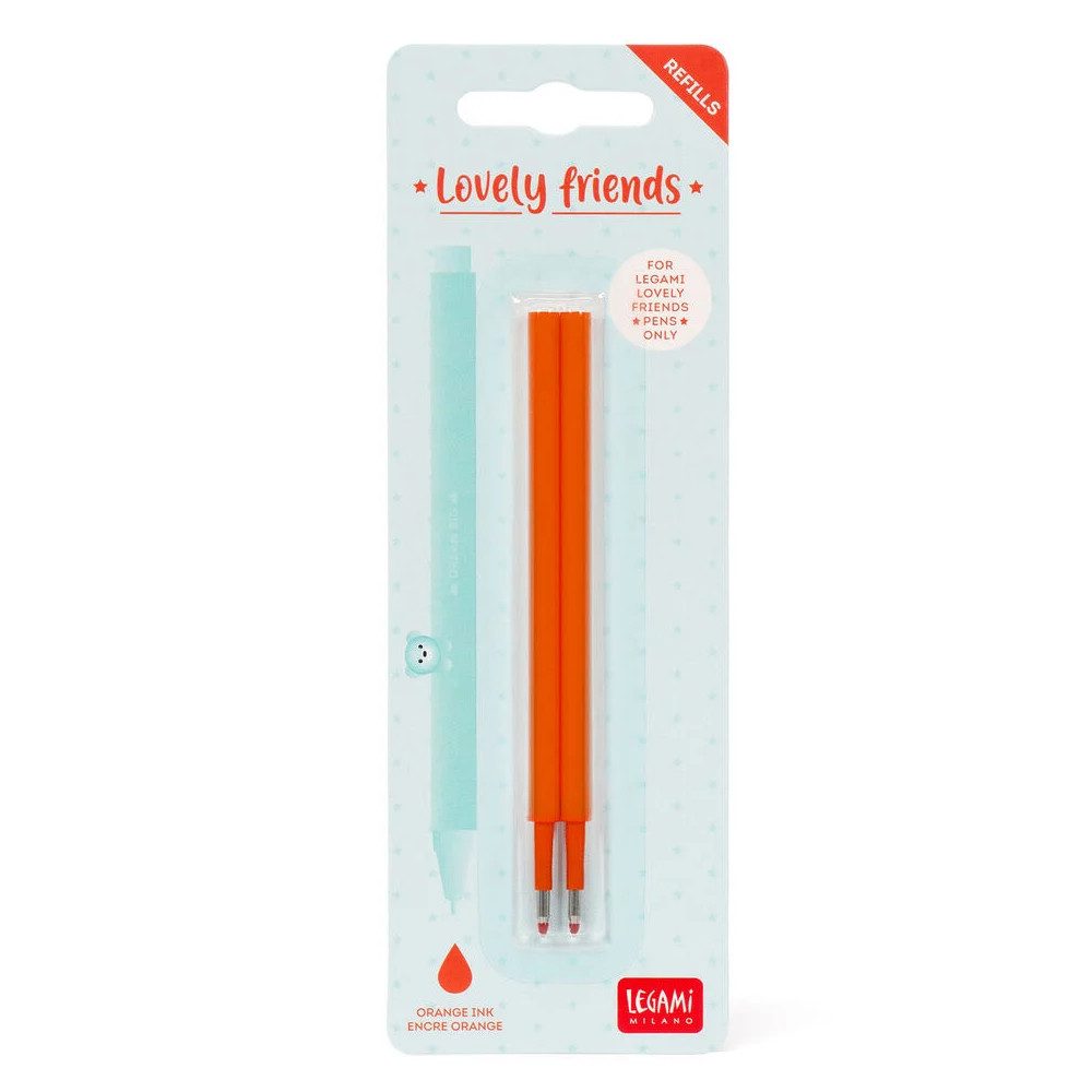 Legami Gelschreiber Lovely Friends Ersatzminen Set, alle Farben