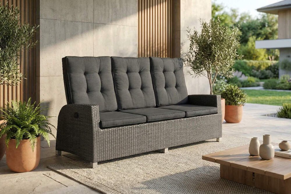 OUTFLEXX Gartenlounge-Bank Rocking Comfort