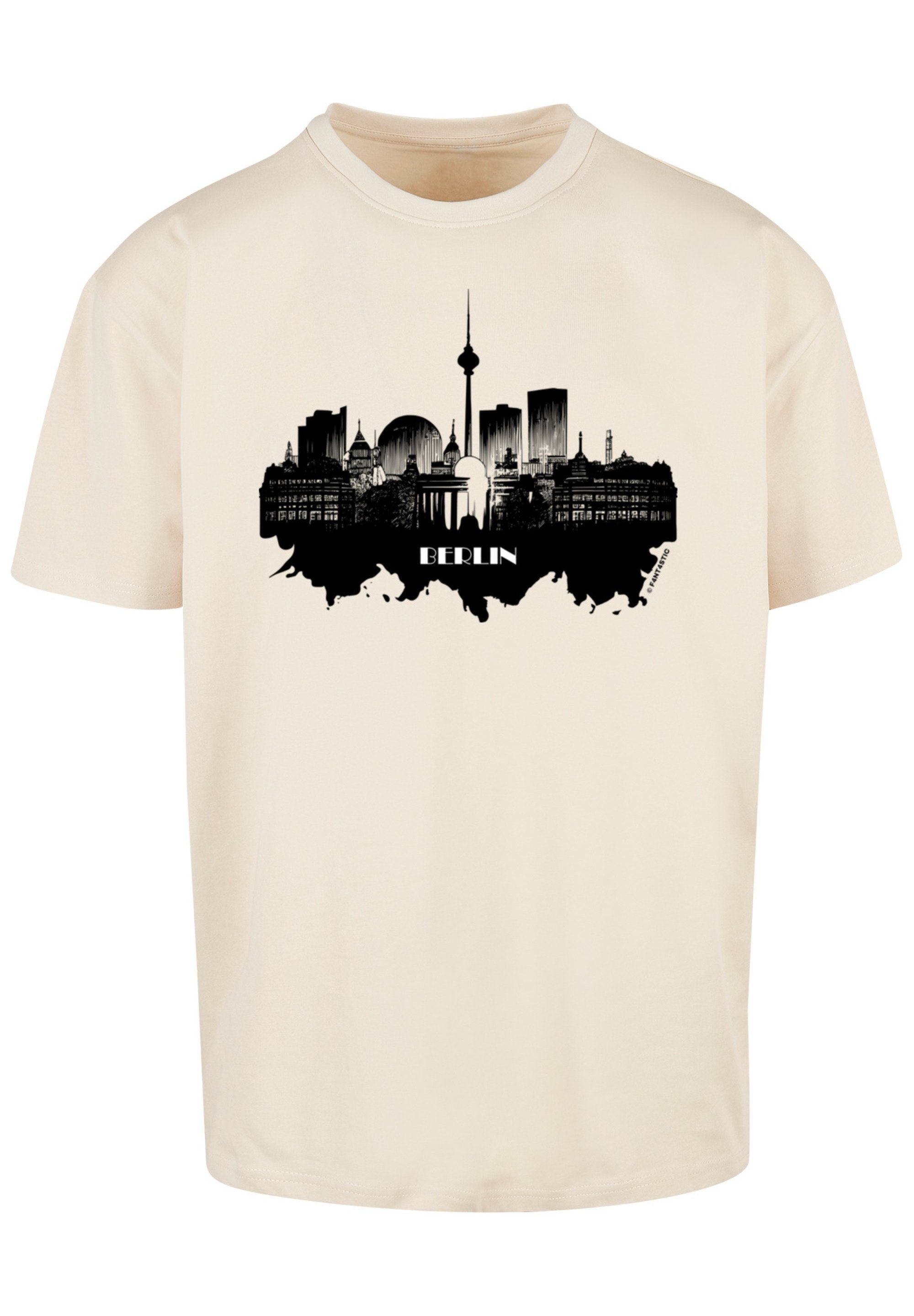 - T-Shirt Collection Print sand F4NT4STIC Berlin Cities skyline