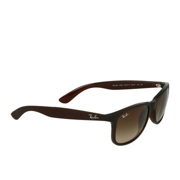 Ray-Ban Sonnenbrille Ray-Ban Andy RB4202 607313 55 Matte Brown On Brown Brown Dark Brown