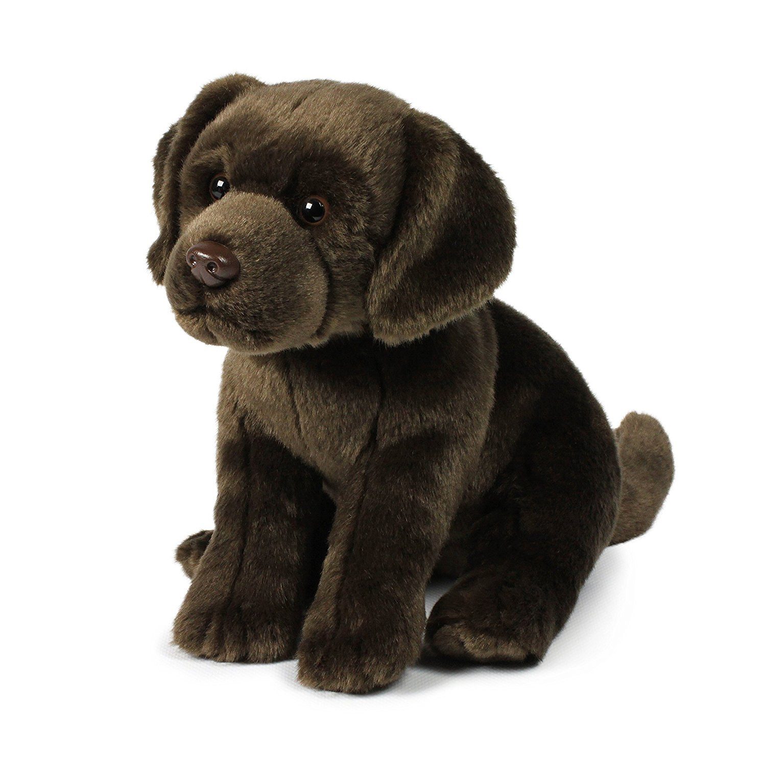Anna Club Plüsch Kuscheltier Plüschtier - Labrador Hund (braun, 26cm)