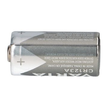 VARTA Varta CR123A 3V Lithium Batterie - 2er Blister Batterie