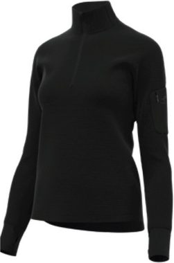 Energetics Langarmshirt Da.-Langarmshirt Wilona W MELANGE/BLACK