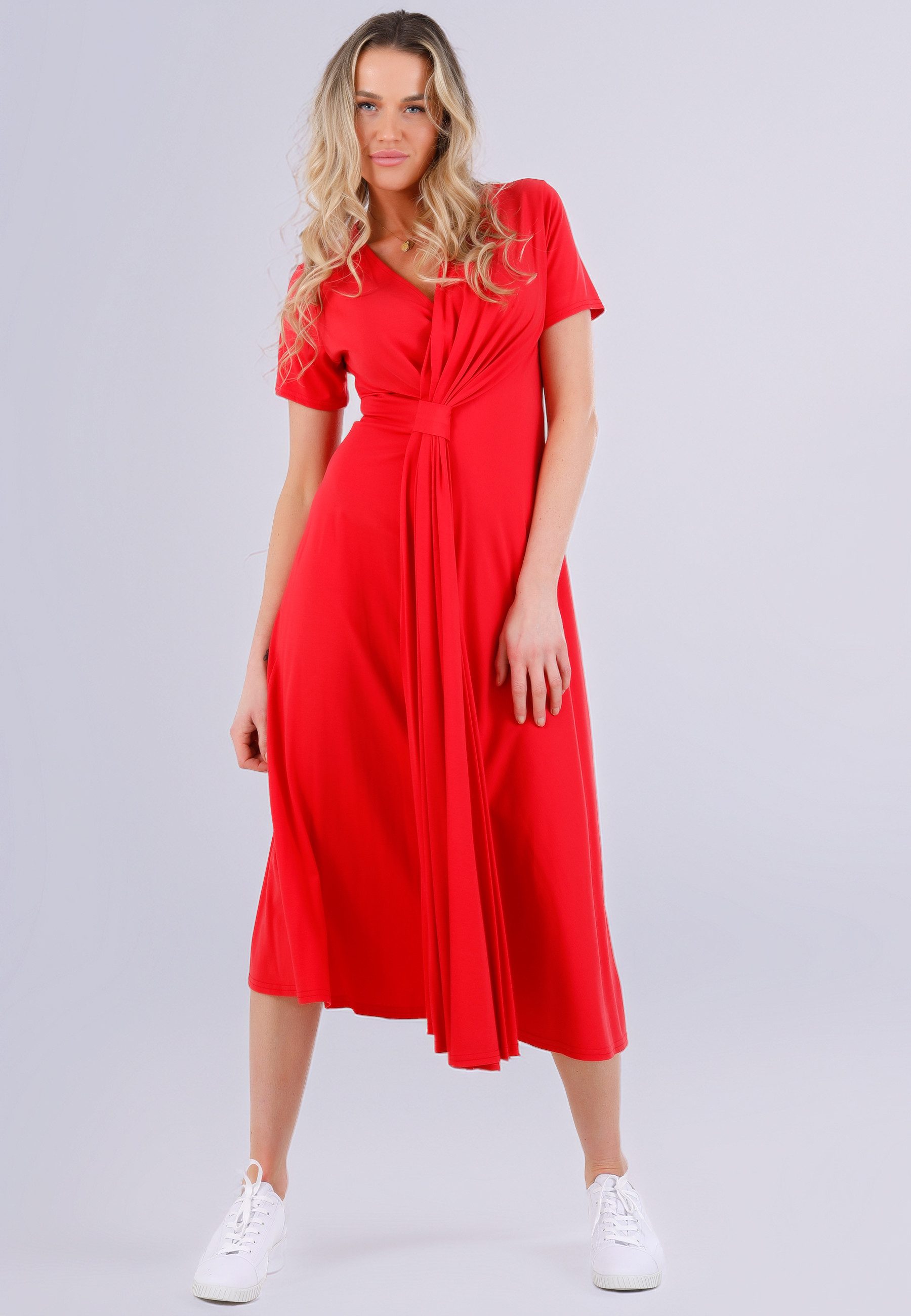 YC Fashion & Style Sommerkleid Eleganz und Komfort für jeden Anlass in Unifarbe