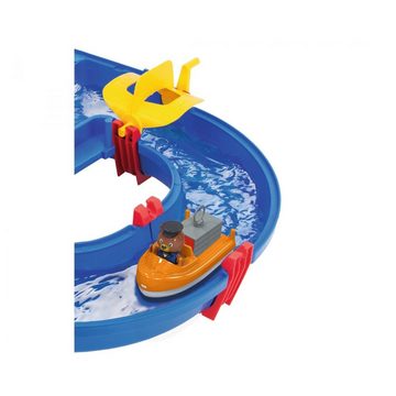 BIG Wasserbahn AquaPlay MegaLockBox, Wasserbahnset mit Koffer für Kinder ab 3 Jahren