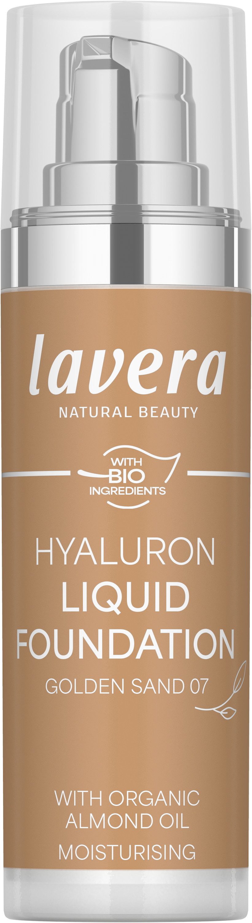 lavera Foundation Hyaluron Liquid Foundation -Cool Honey 04-
