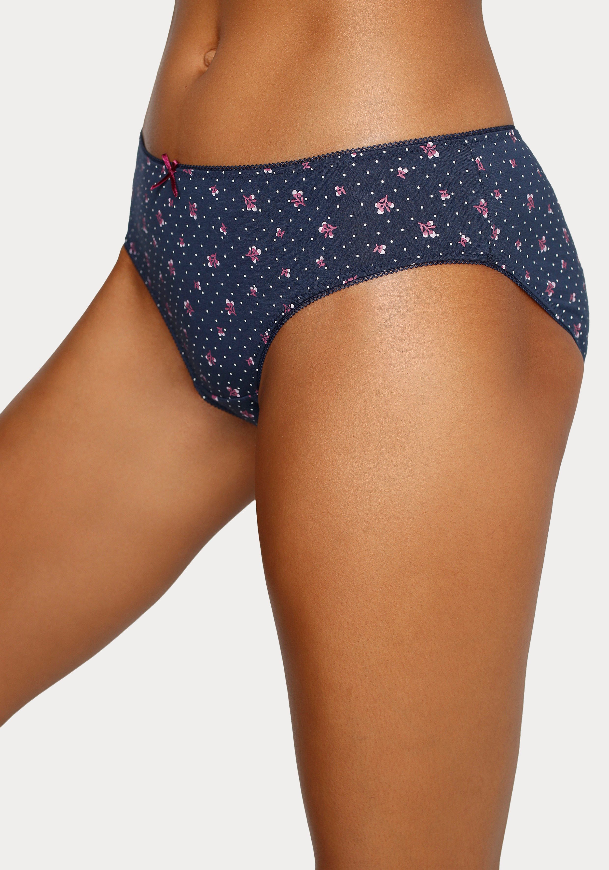 petite fleur Jazz-Pants Slips (6er-Pack) aus elastischer Baumwolle