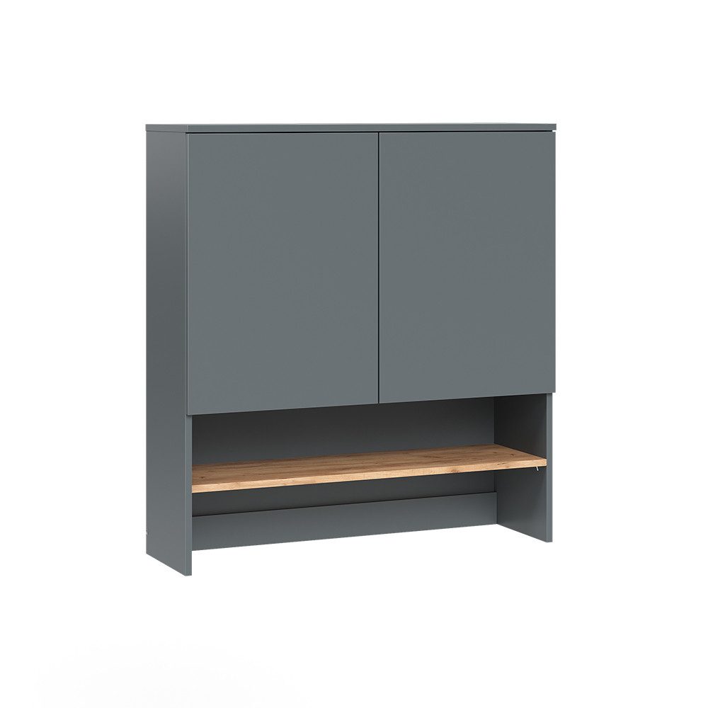 Vicco Waschmaschinenumbauschrank Viktor, Anthrazit/Goldkraft Eiche, 93.6 x günstig online kaufen