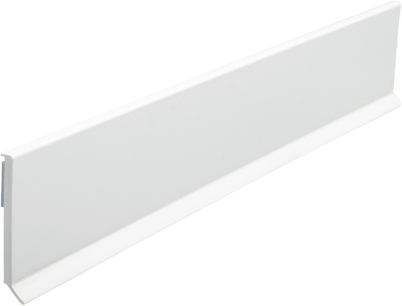 Primo Sockelleiste Primo Flachleiste 100 cm 40 x 2,5 mm weiß – Bild 2 von 2