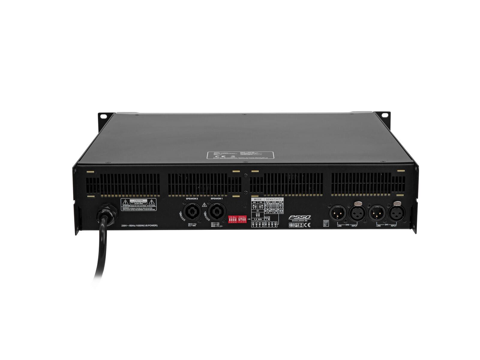 PSSO PSSO DCA-12000 2-Kanal-Endstufe SMPS Audioverstärker