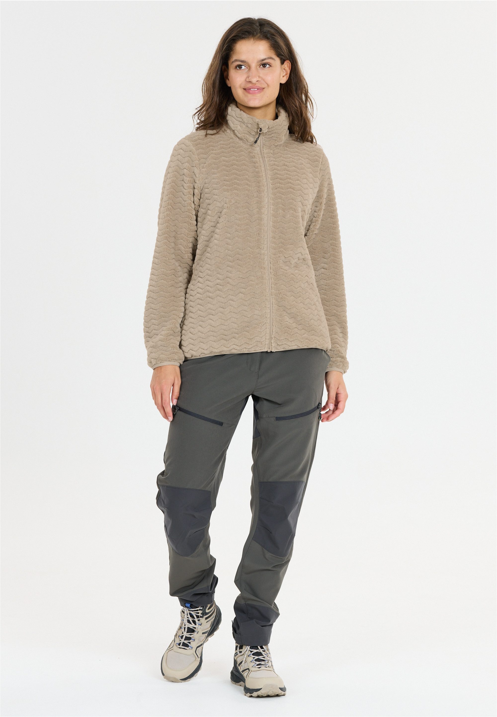 WHISTLER Fleecejacke Matra mit stilvollem Muster und kuscheligem Tragegefüh günstig online kaufen
