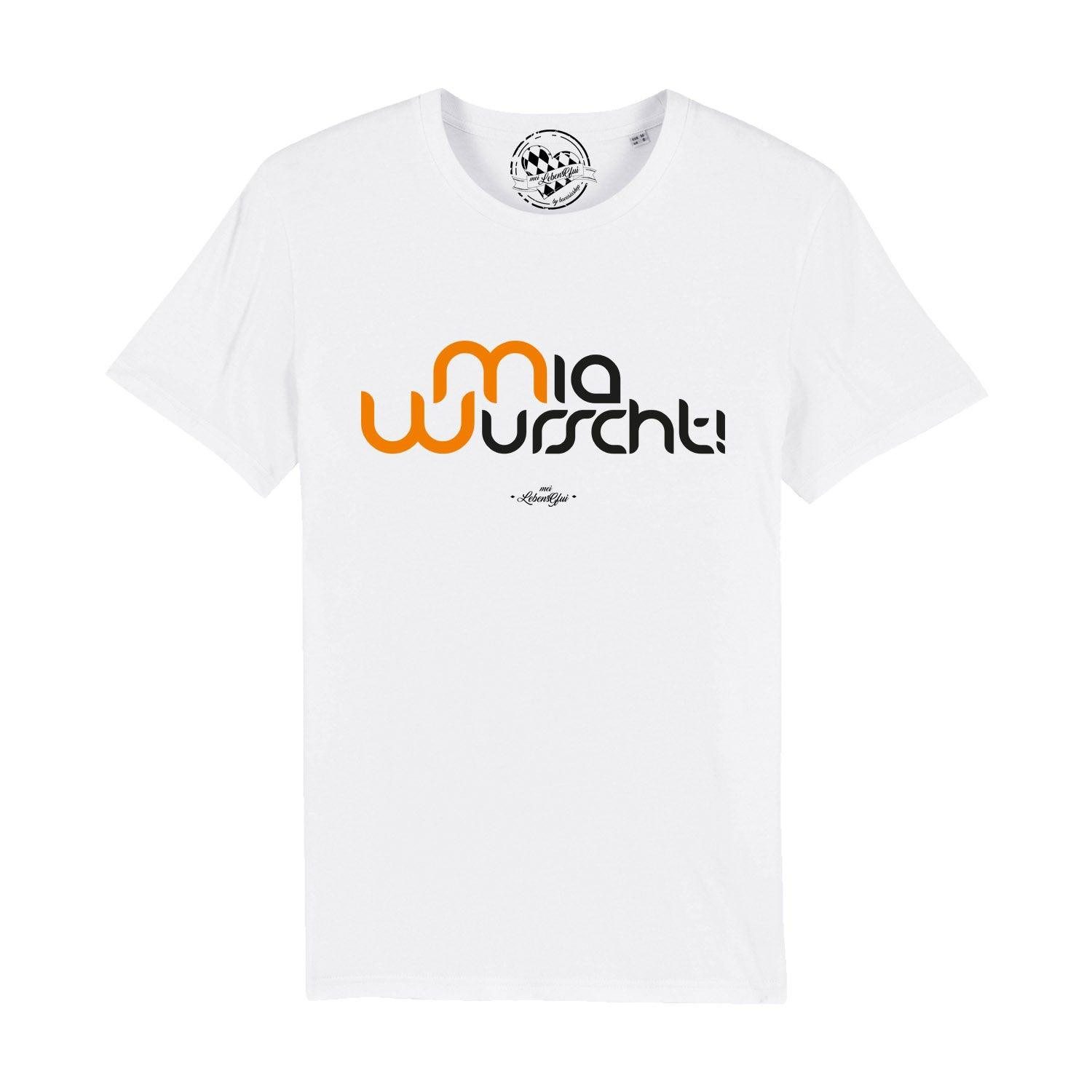 T-Shirt Herren T-Shirt "Mia Wurscht!"