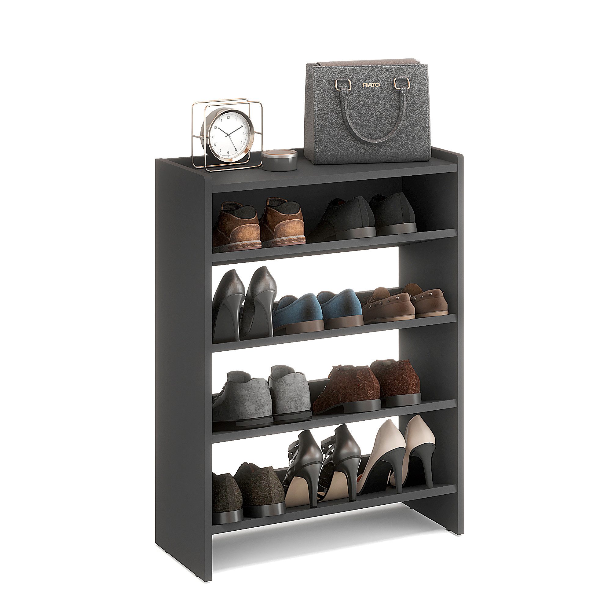 KOMTO Schuhregal Elexis 4 Schmal - günstig online kaufen