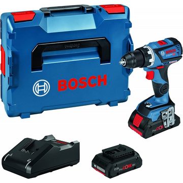 BOSCH Akku-Bohrschrauber GSR 18V-60 C Professional - Akku-Bohrschrauber - blau/schwarz