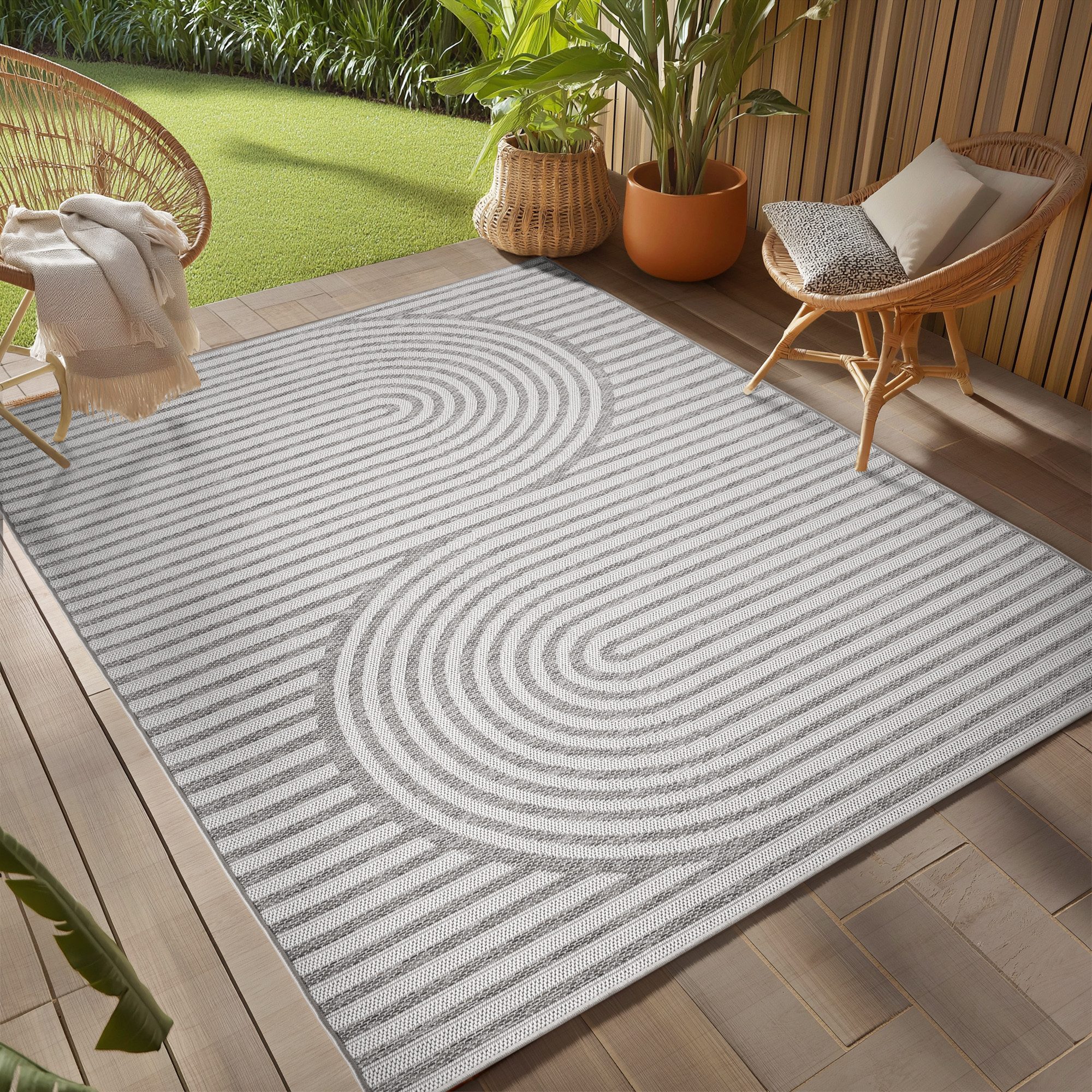 Teppium Teppich Boho Flachgewebter Teppich, Rechteckig, günstig online kaufen