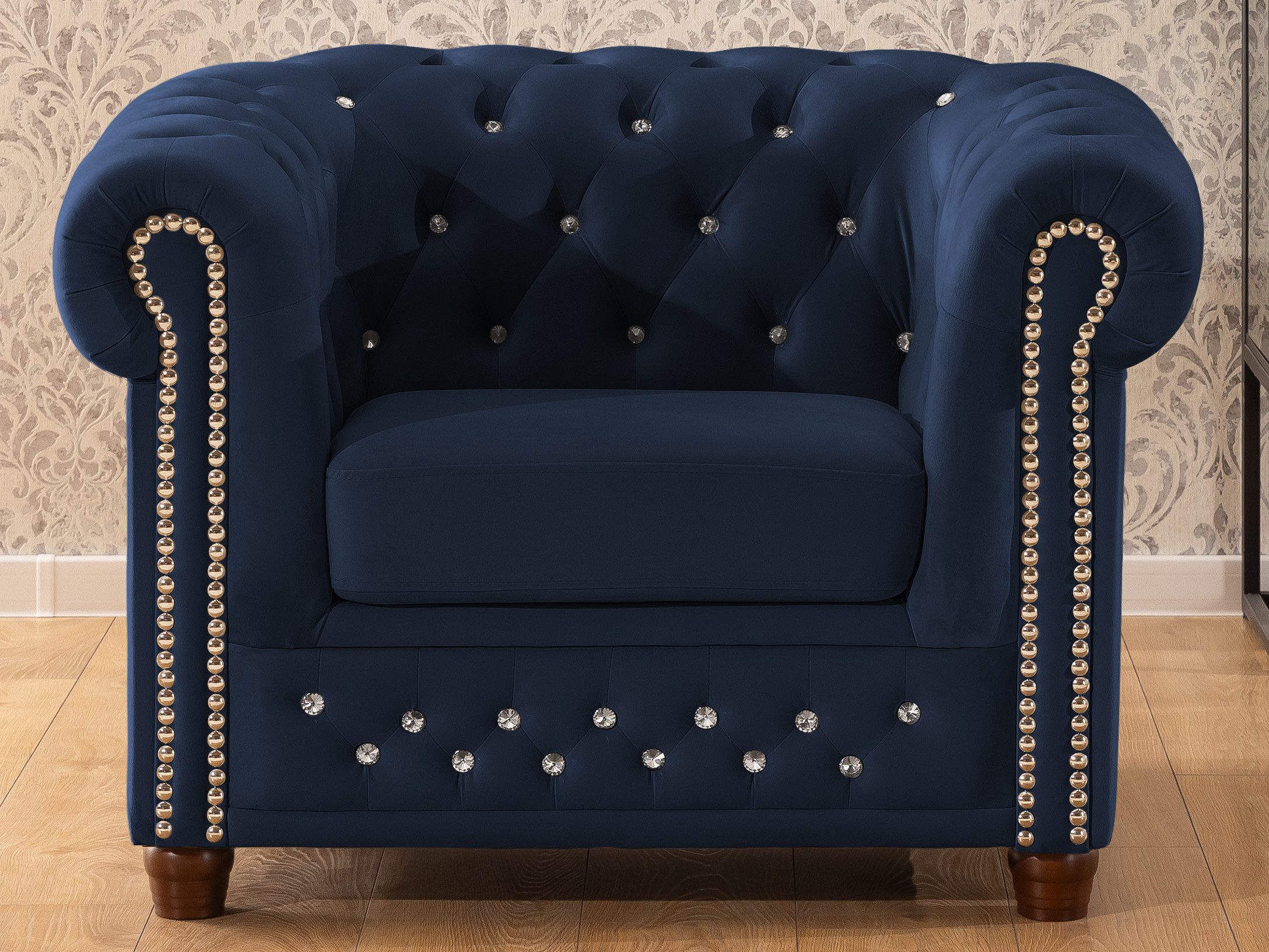 S-Style Möbel Chesterfield-Sessel Cleo Blink aus günstig online kaufen