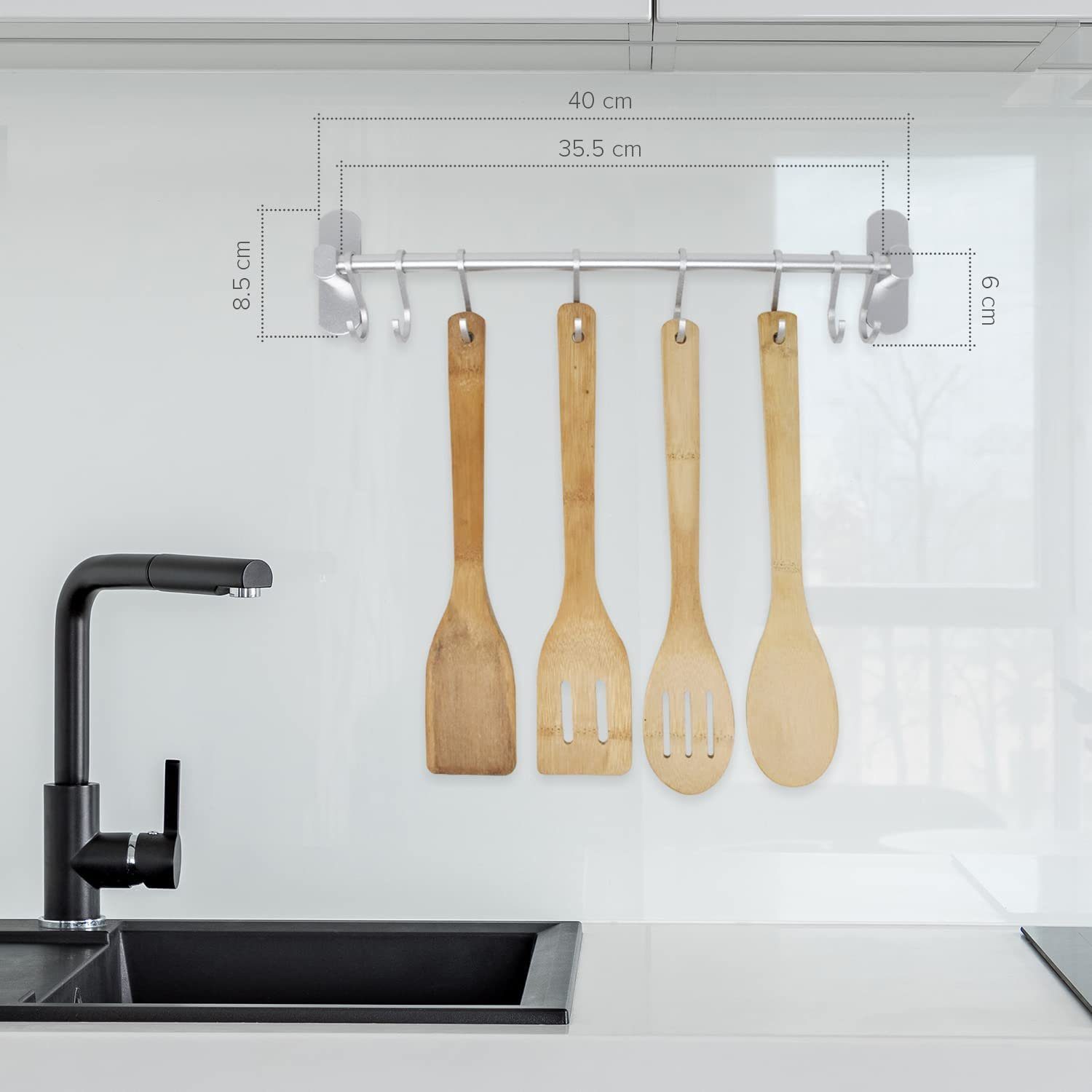 JOEJI’S KITCHEN Hakenleiste Hakenleiste Küchenstange - günstig online kaufen