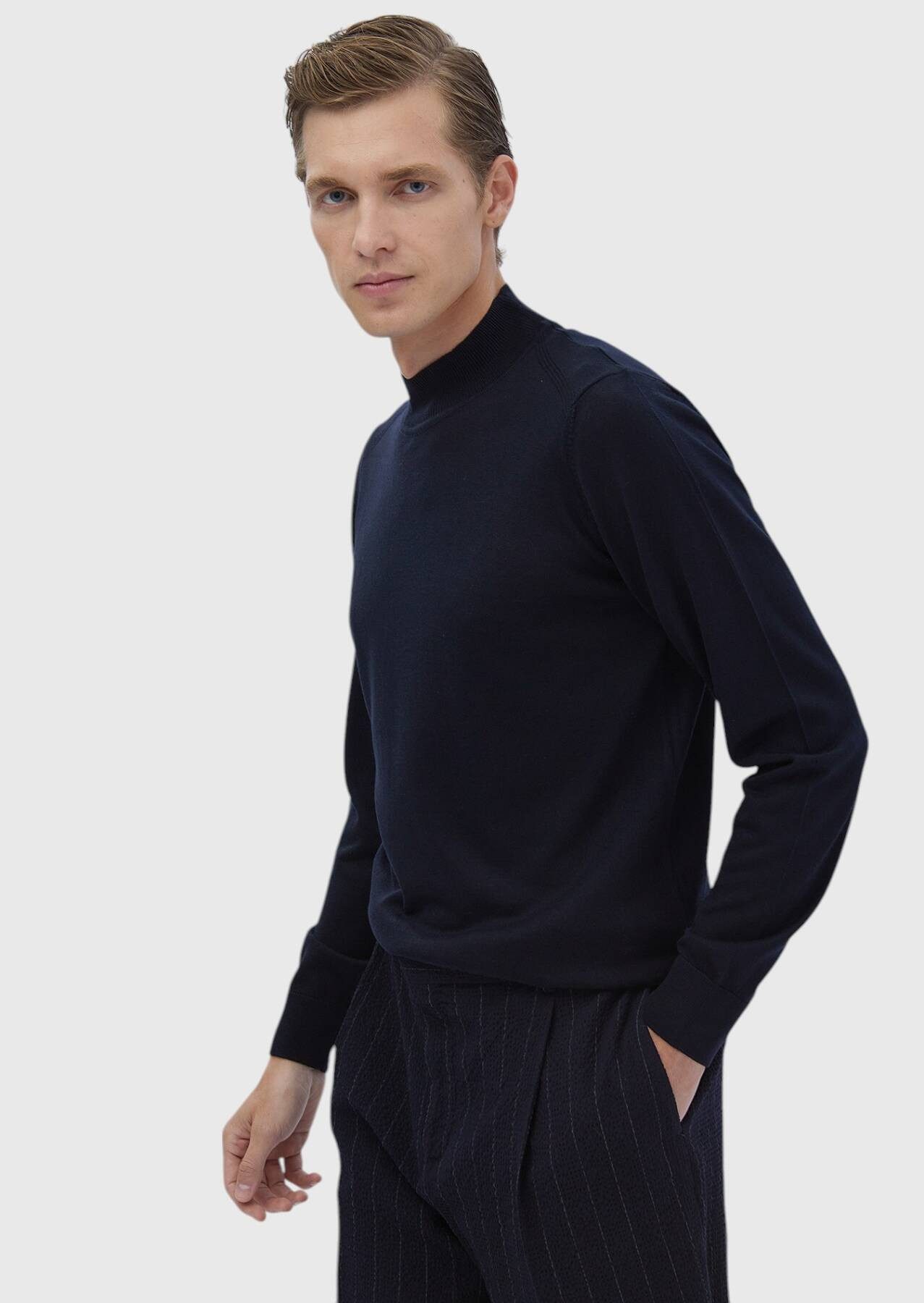 RAMSEY Longpullover Strickpullover