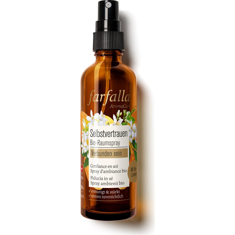 farfalla Raumduft Bio-Raumspray Selbstvertrauen Verbunden sein, 75 ml