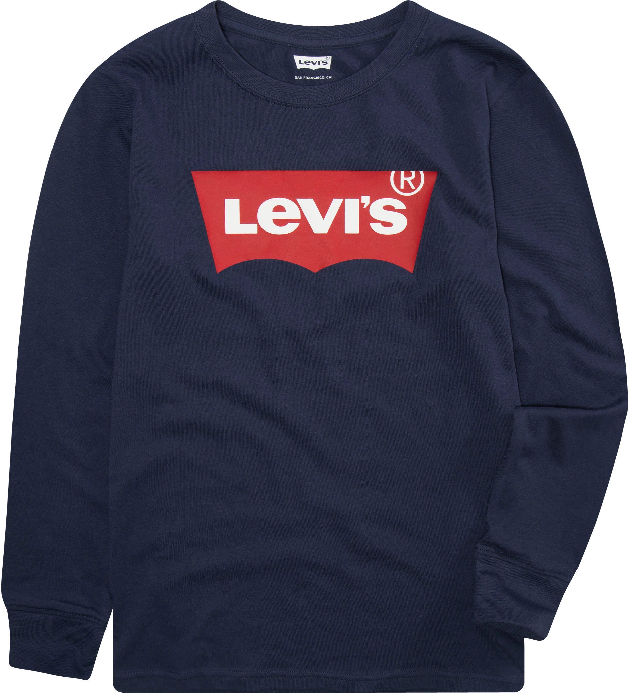 Levi's® Kids Langarmshirt L/S BATWING TEE mit Logo Print for BOYS. Reduzierter Preis € 15,99. Unverbindliche Preisempfehlung € 21,99