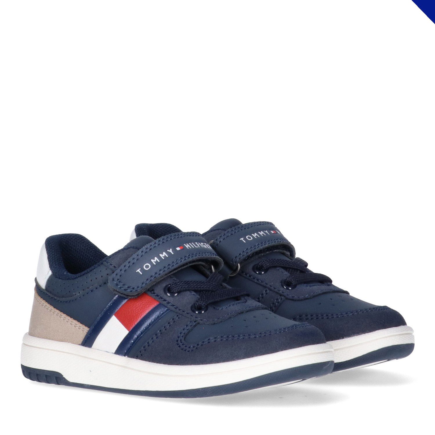 Tommy Hilfiger Sneaker Retro Sneaker, Klettschuh mit Gummizug