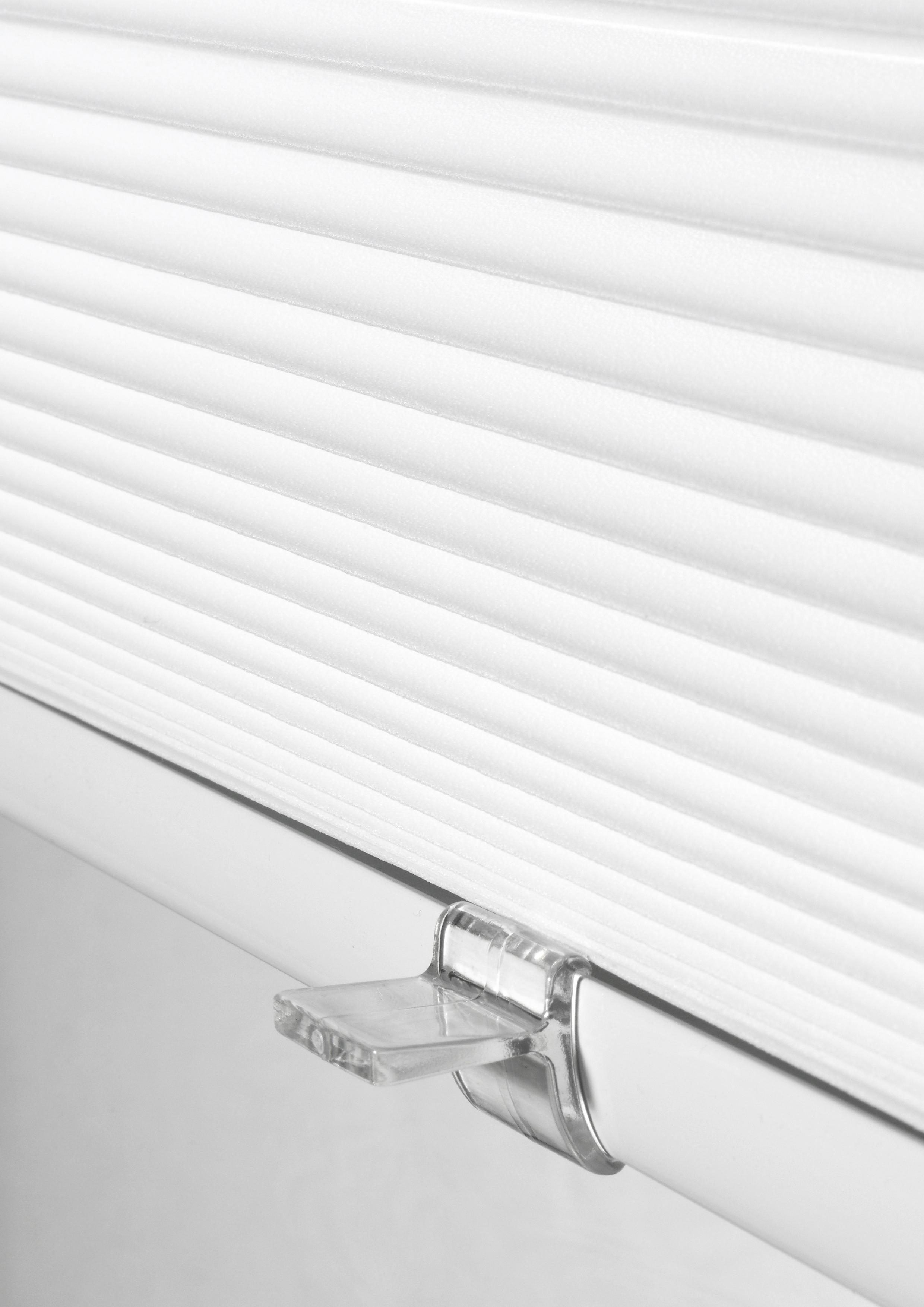 Good Life Plissee Ada, Lichtschutz, ohne Bohren, verspannt, Klemmfix, Lichtschutz