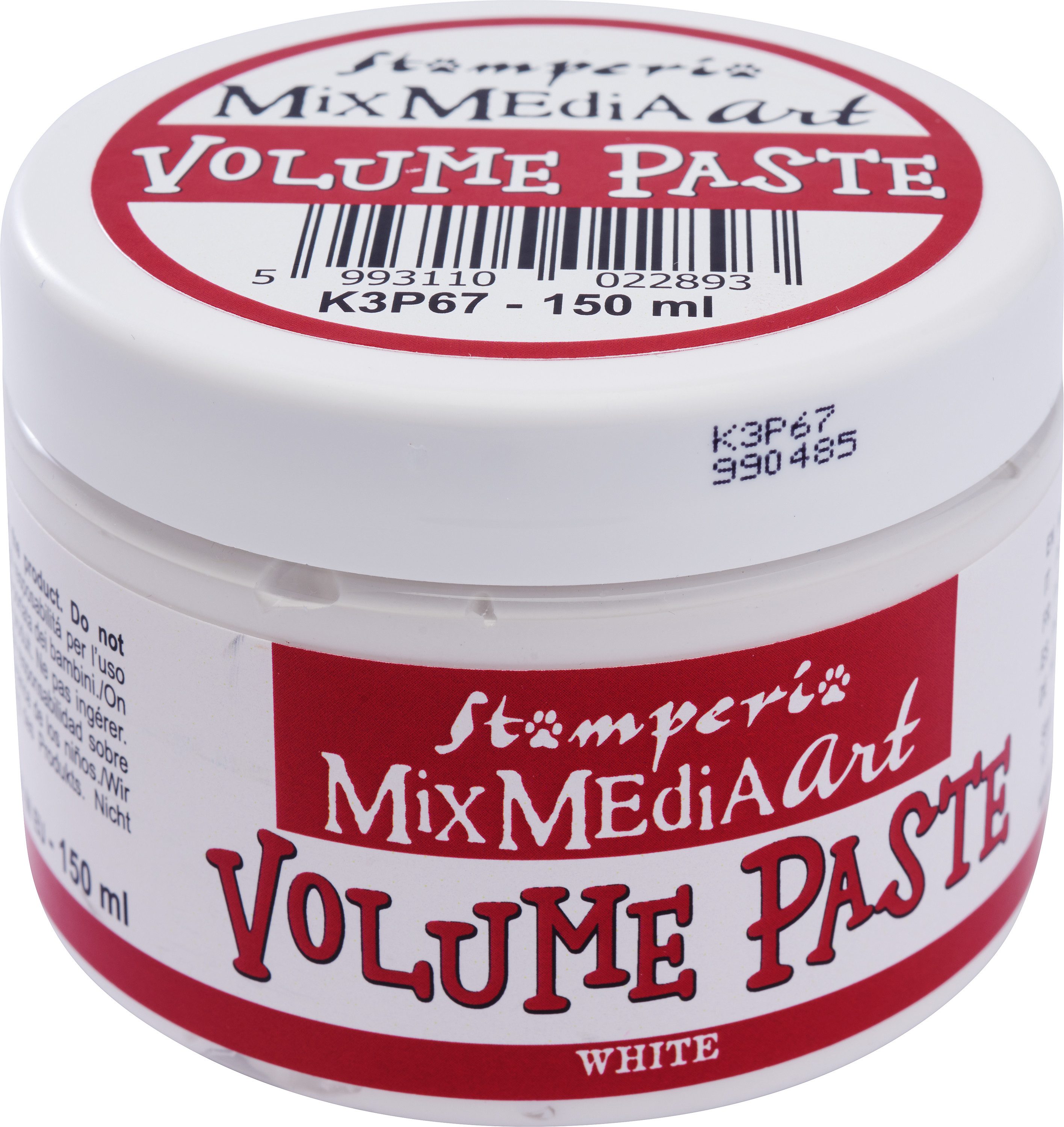 Stamperia Modelliermasse Volume Paste, 150 ml