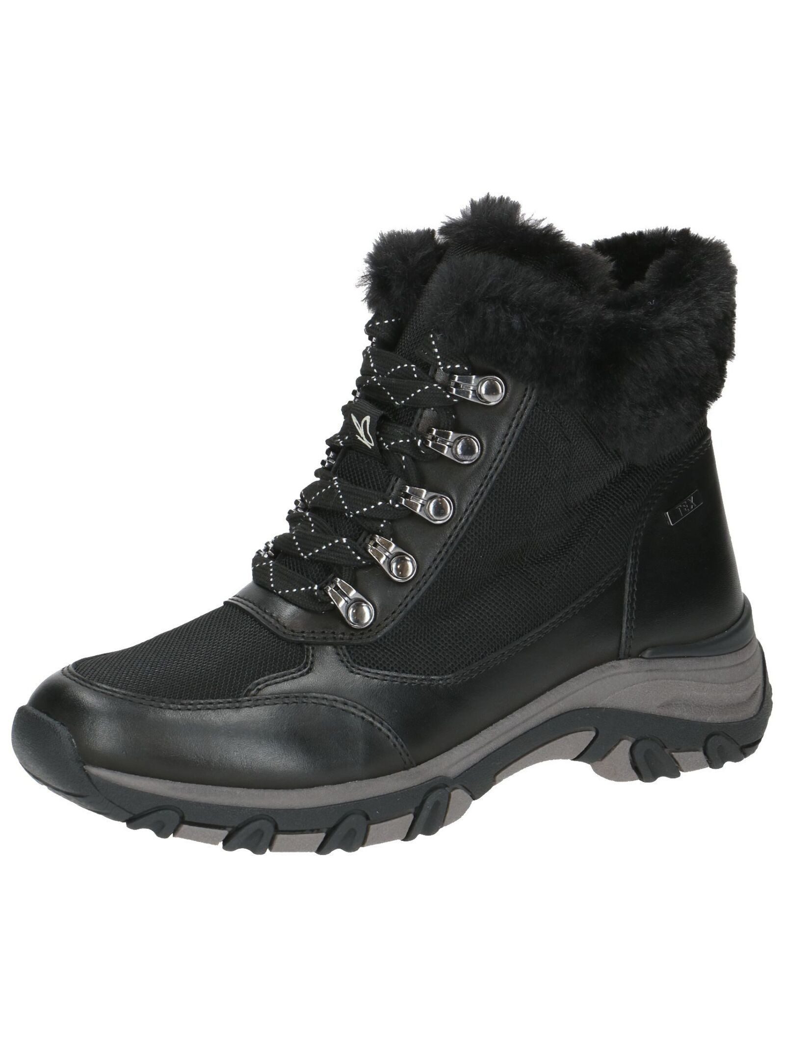 Caprice Caprice Stiefelette Leder/Textil Schnürstiefelette