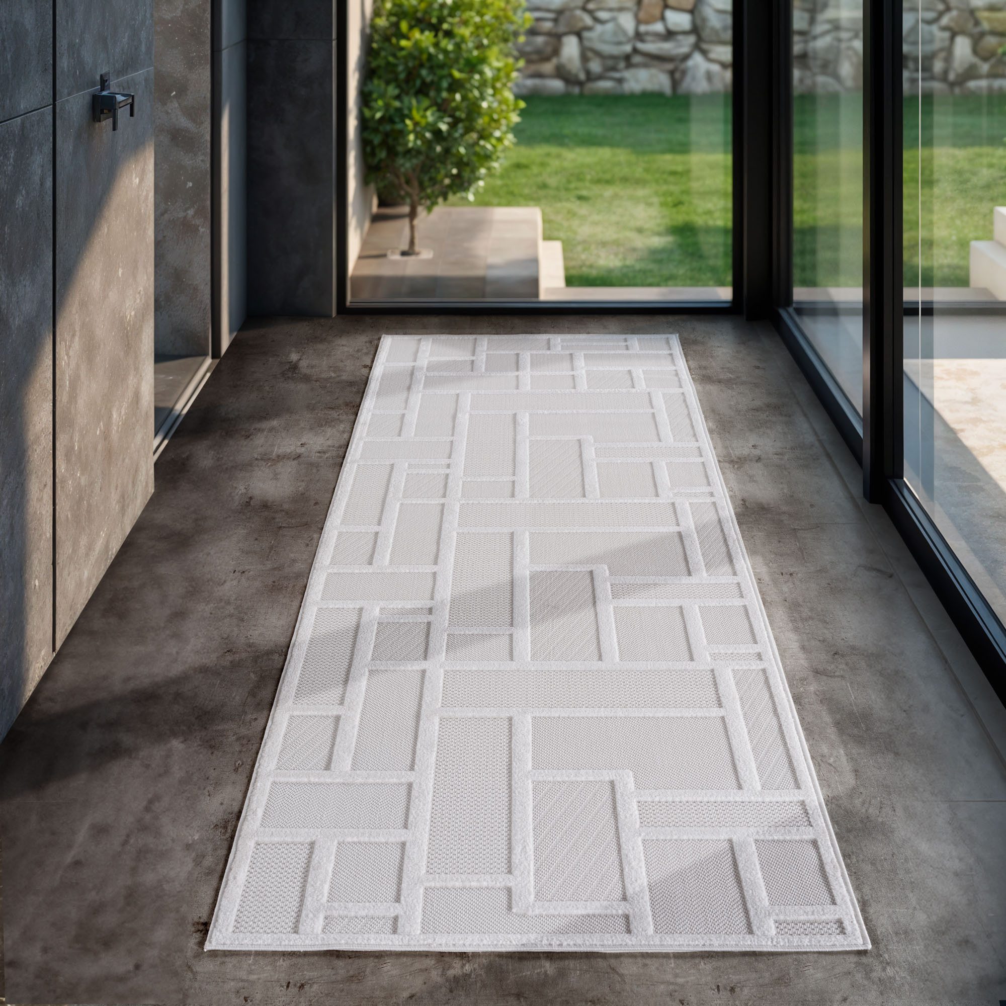 SIMPEX24 Designteppich Unicolor - Einfarbig, Rechteckig, Höhe: 4 mm, Indoor günstig online kaufen