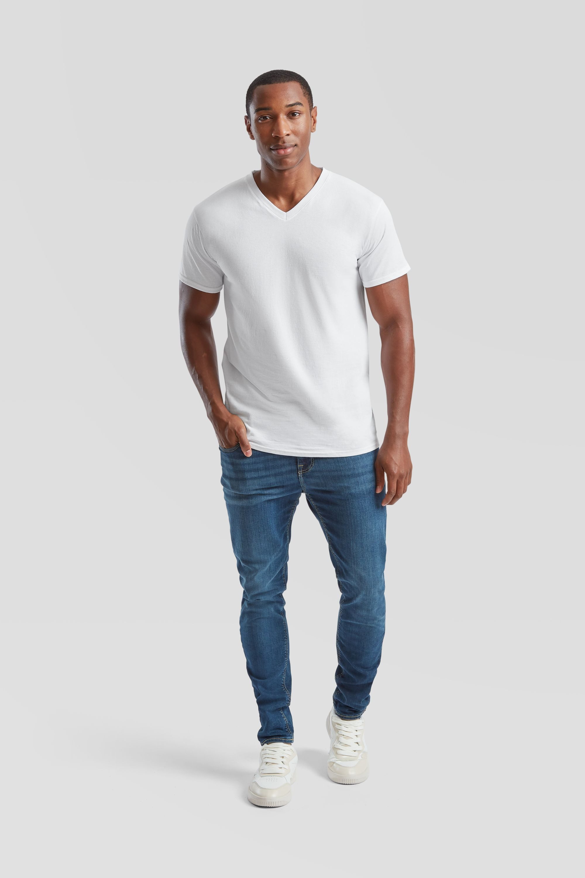Fruit of the Loom V-Shirt Fruit of the Loom Valueweight V-Neck T günstig online kaufen