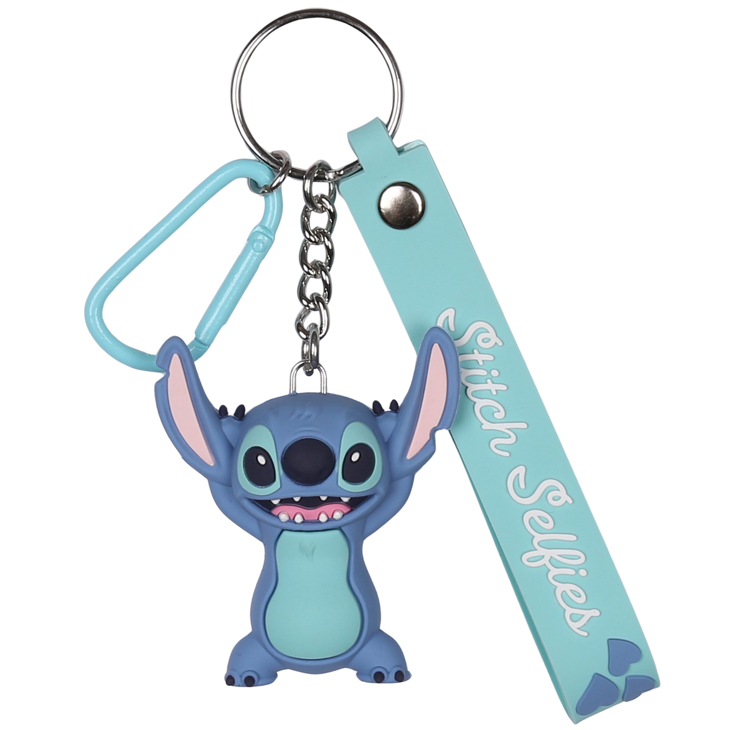 Sarcia.eu Schlüsselanhänger Disney Stitch Schlüsselanhänger mit Figur und Karabiner für Tasche
