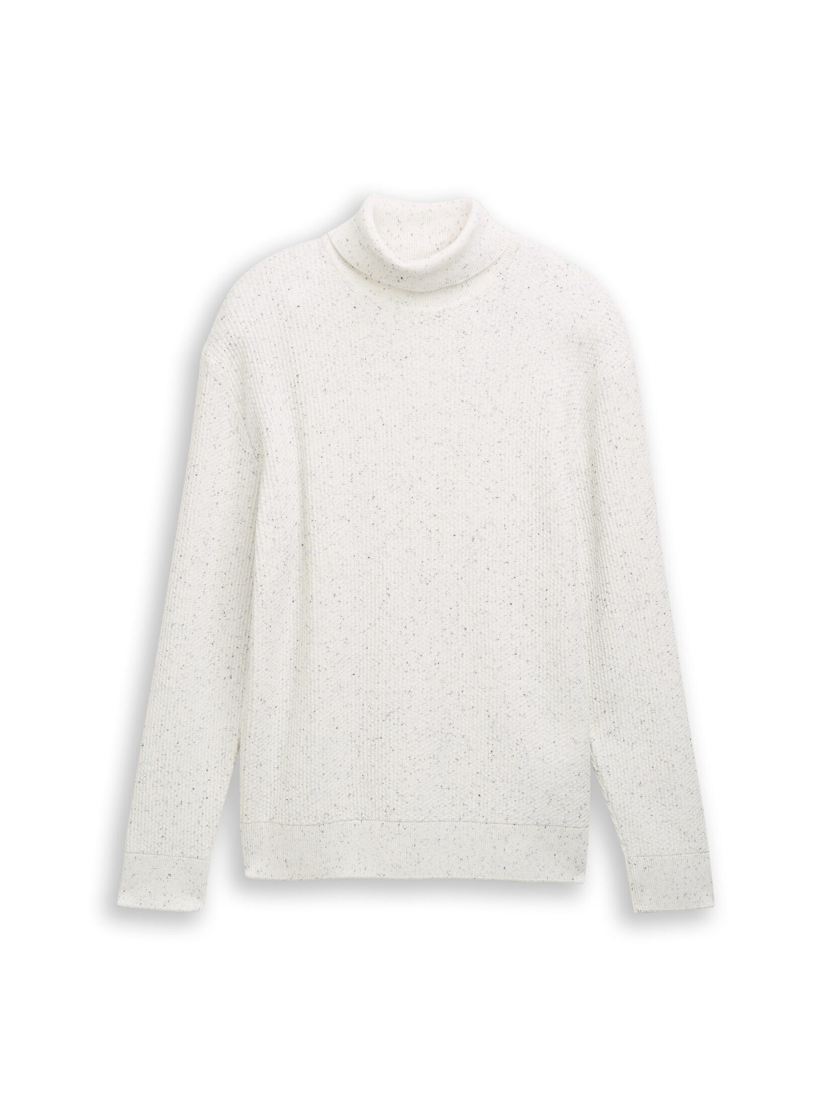 TOM TAILOR Denim Strickpullover Pullover & Strickjacken Rollkragenpullover aus Noppengarn