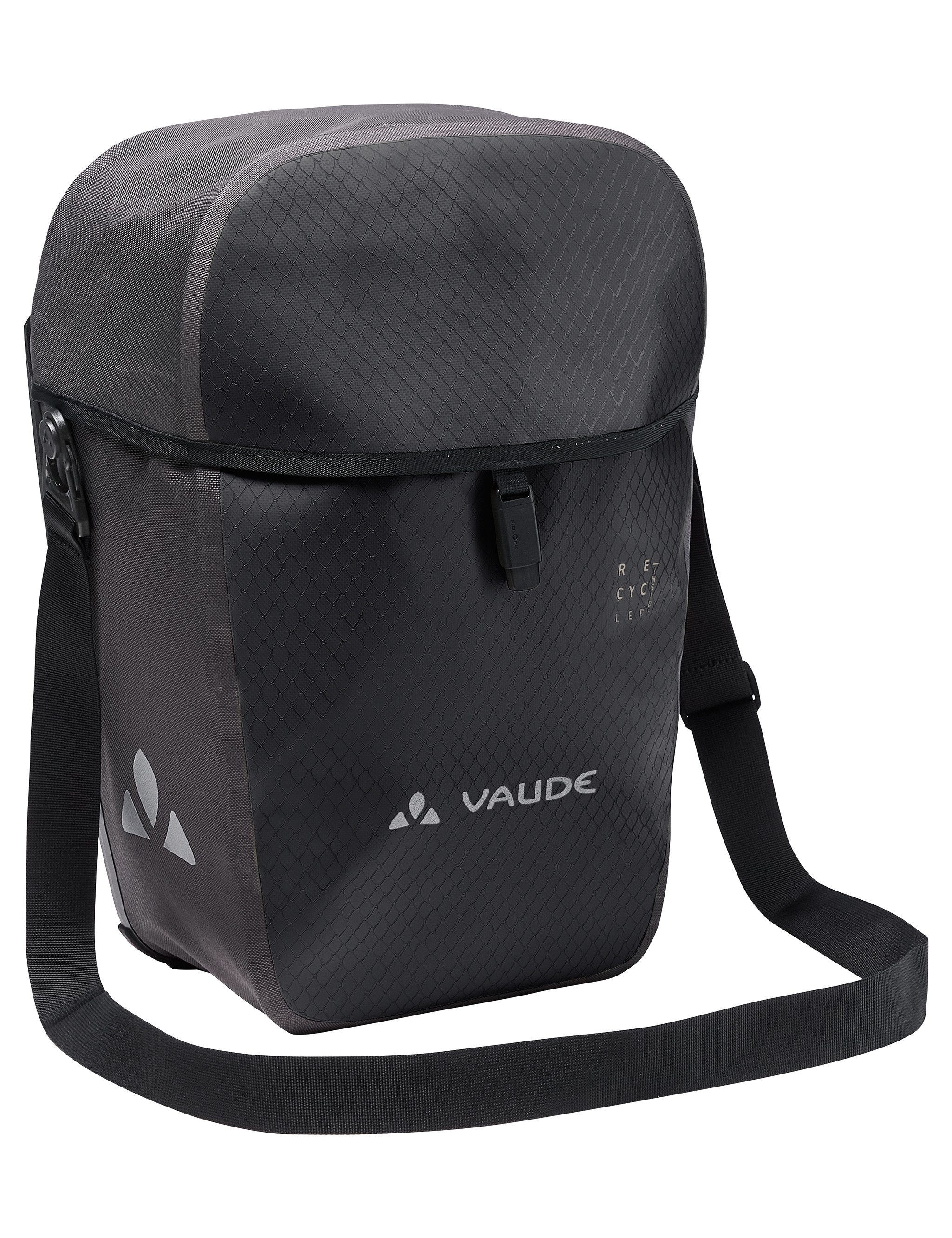 VAUDE Gepäckträgertasche Aqua Commute Single (1-tlg., 1), Made in Germany