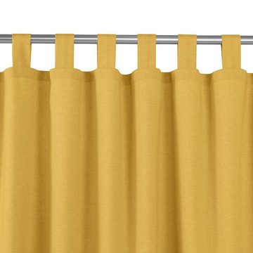 Vorhang Vorhang Carmena mit Schlaufen Aufhängung, AmeliaHome, Schlaufen (1 St), blickdicht, Schlaufenvorhang, blickdicht, pflegeleicht, langlebig & elegant