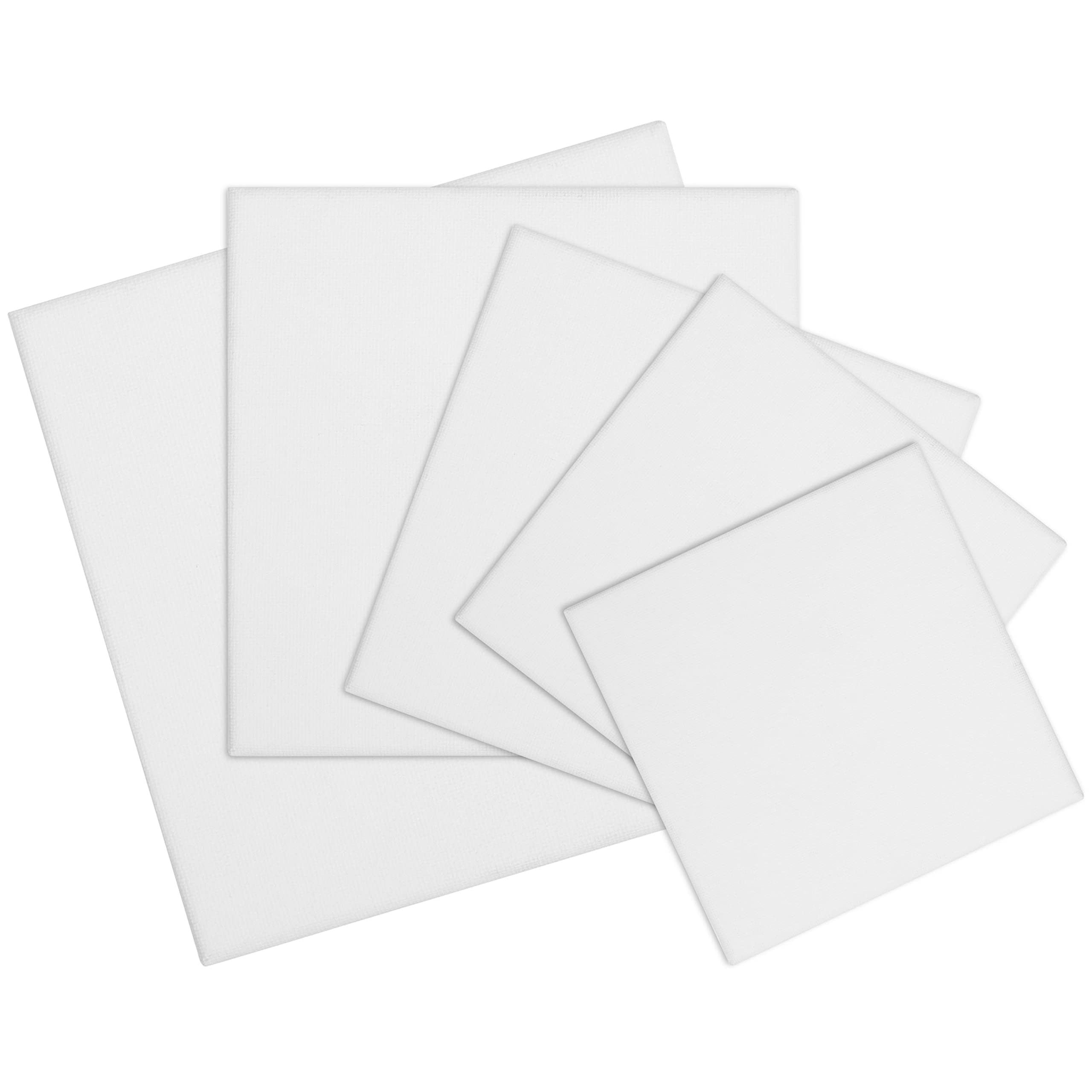 Belle Vous Leinwand Belle Vous 20 Leinwände zum Bemalen, 5 Größen, Vorgespannter Set – Bild 4 von 5