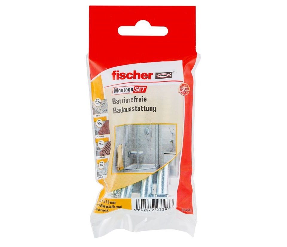 fischer Винты- und Дюбель-Set Fischer Montage-Set Badausstattung