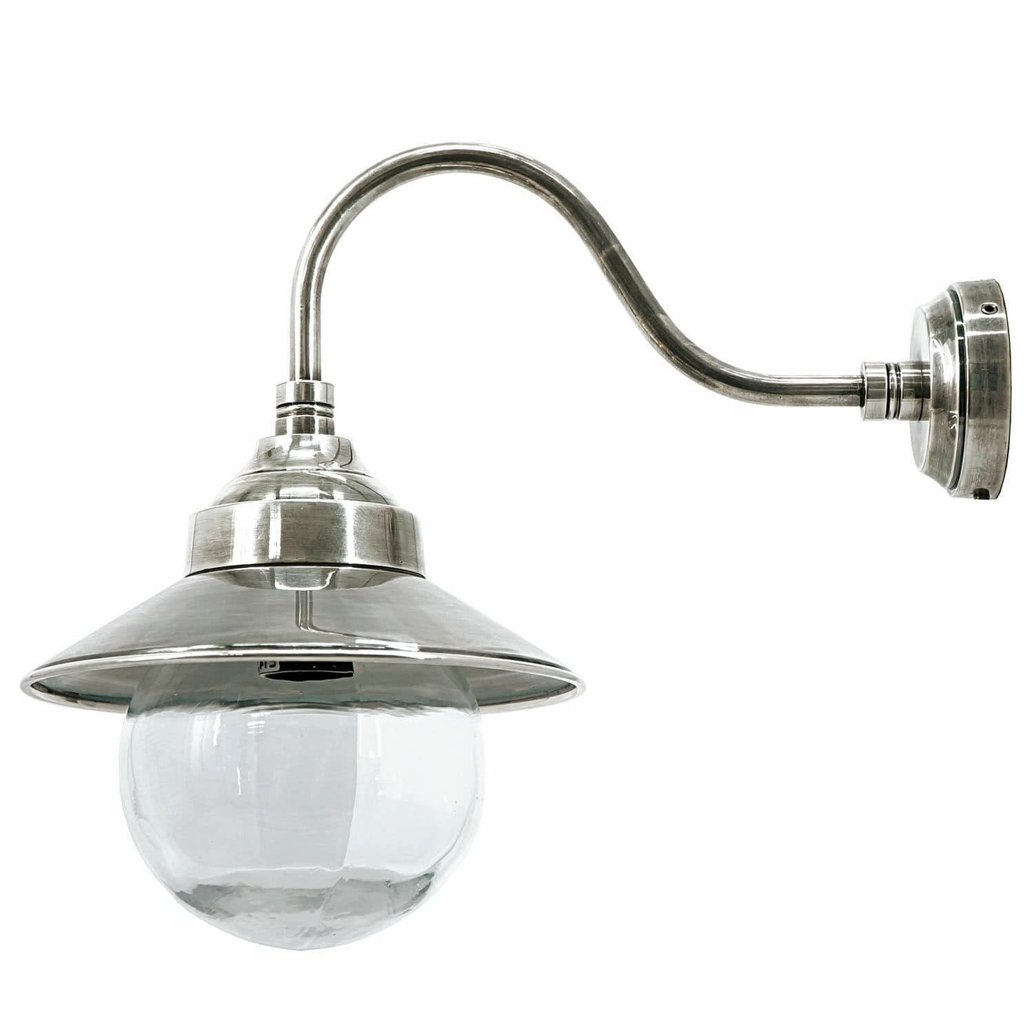 Mirabeau Wandleuchte Wandlampe Miel antiksilber/klar günstig online kaufen