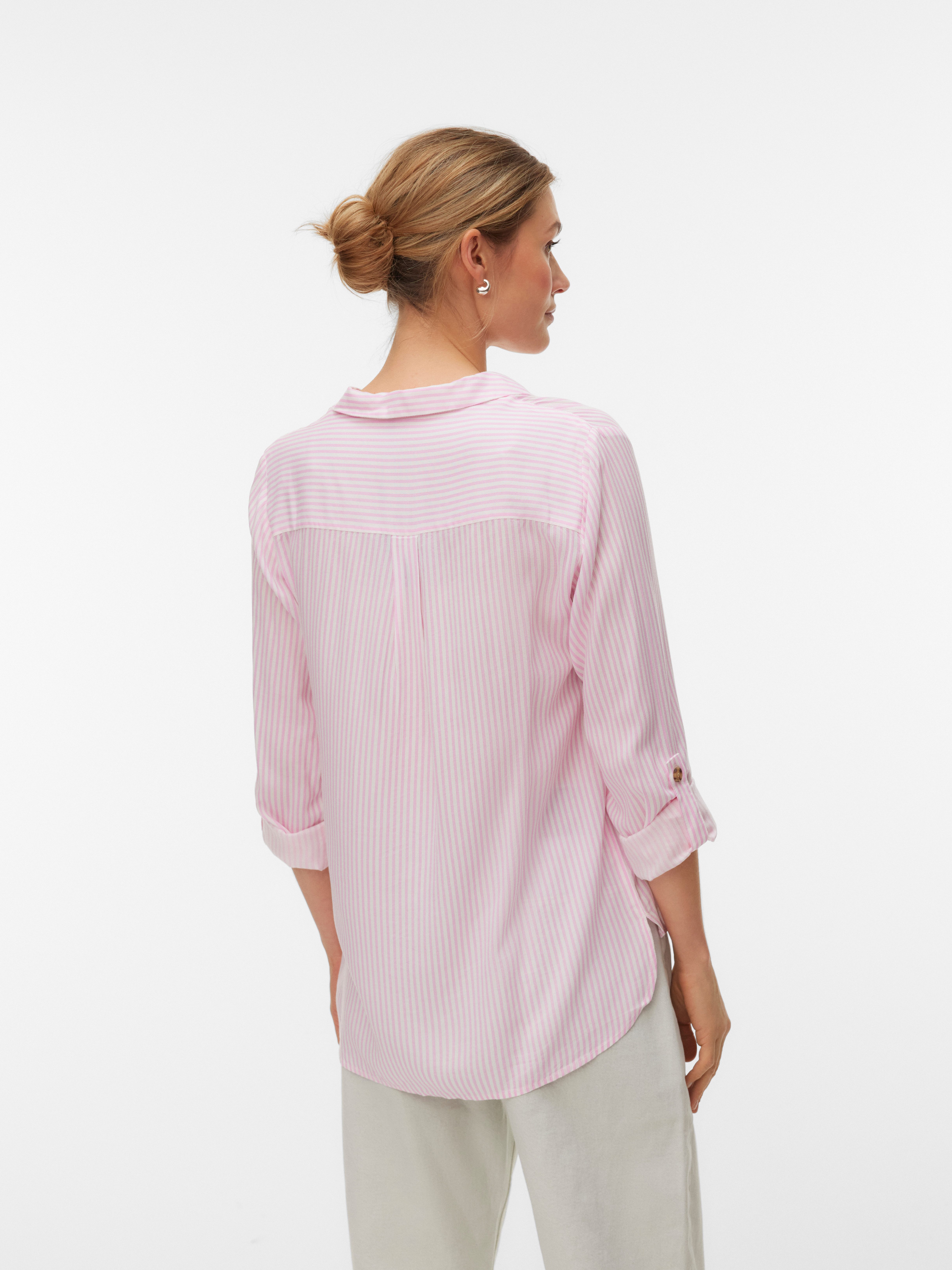 Vero Moda Hemdbluse VMBUMPY L/S SHIRT NEW WVN GA NOOS Viskose, regular fit günstig online kaufen