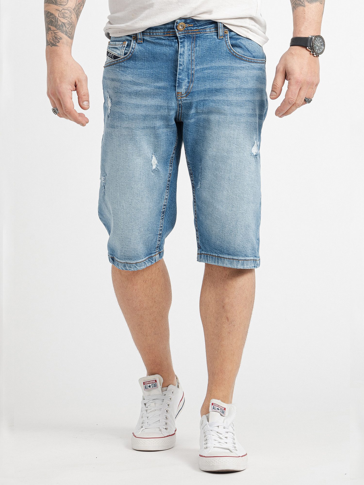 Rock Creek Бермуди Herren Шорти Jeansshorts Denim Hellblau RC-2426