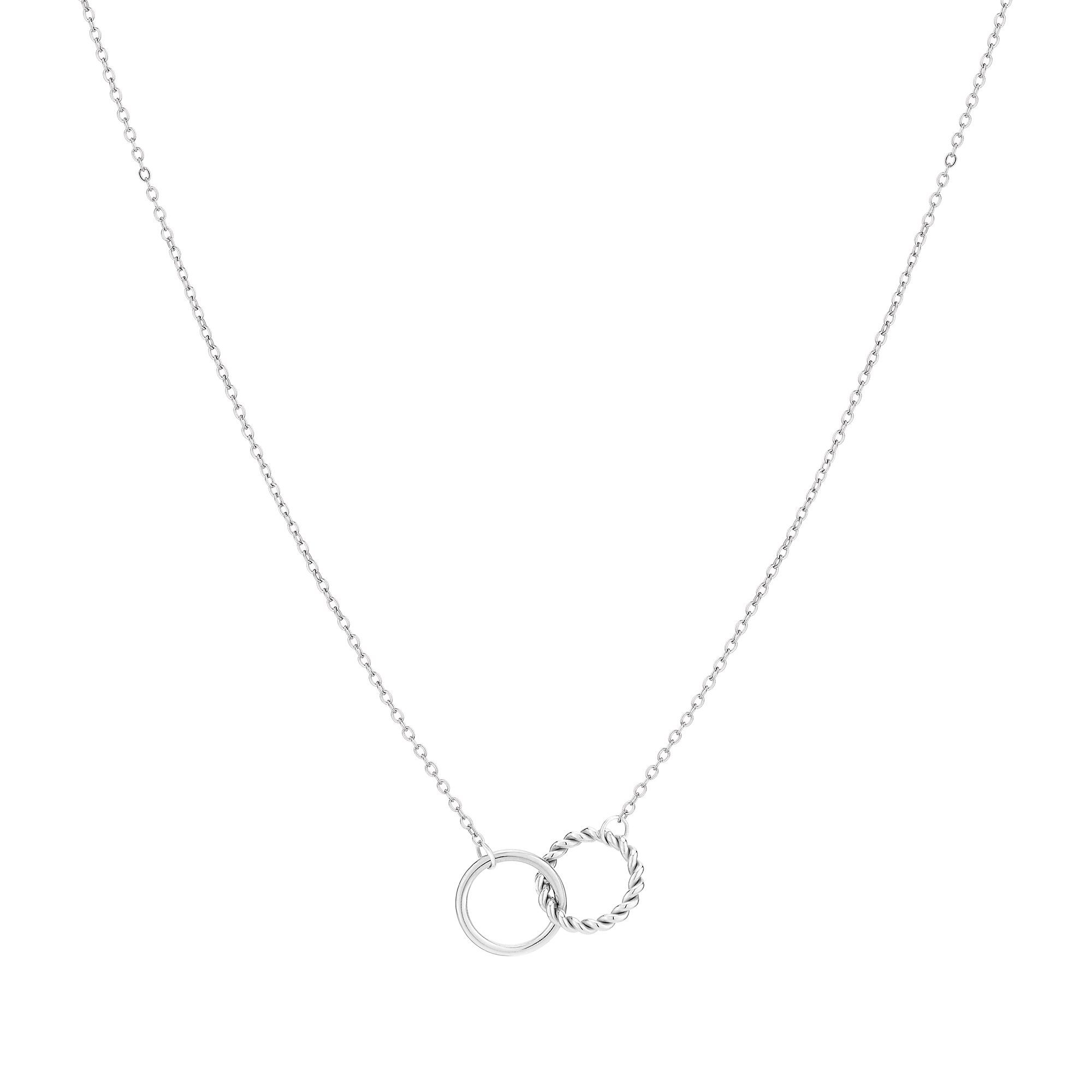 Kette mit Anhänger Twisted Edelstahl