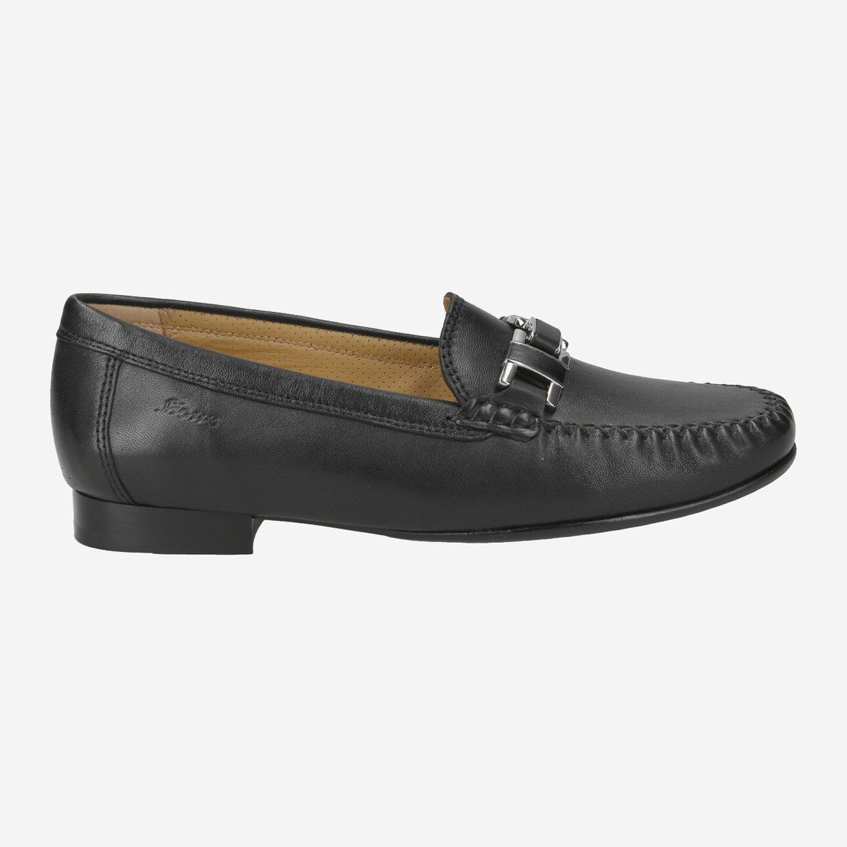 Sioux 63145 CAMBRIA, Slipper & Mokassin in Schwarz für Damen Slipper