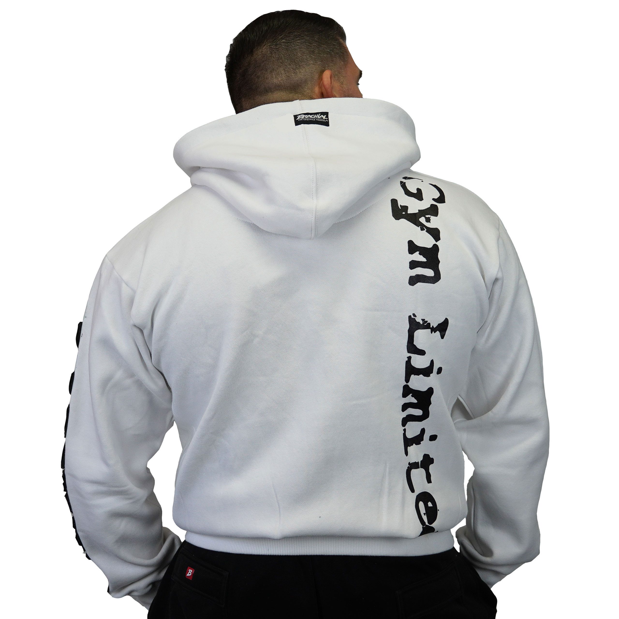 BRACHIAL THE LIFESTYLE COMPANY Kapuzensweatjacke Brachial Zip-Hoody "Gym" w günstig online kaufen