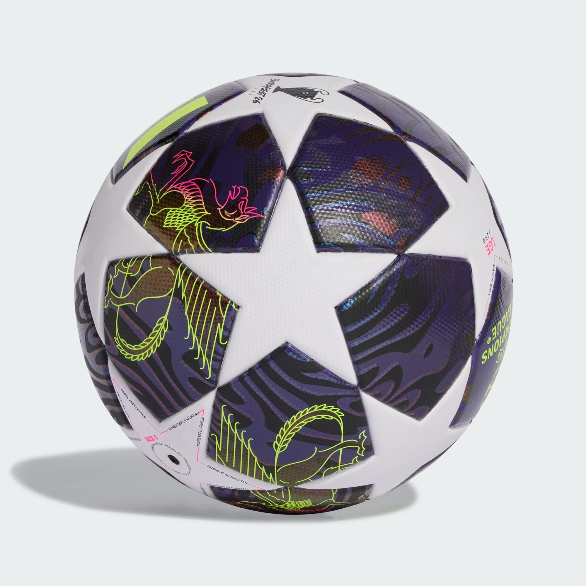adidas Performance Fußball UEFA CHAMPIONS LEAGUE FINAL LEAGUE J290 BALL (1-St)