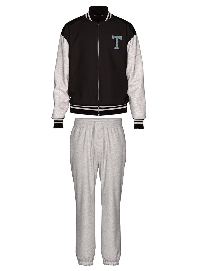 Trigema Freizeitanzug TRIGEMA College Anzug in weicher Sweat-Qualtiät (1-tl günstig online kaufen