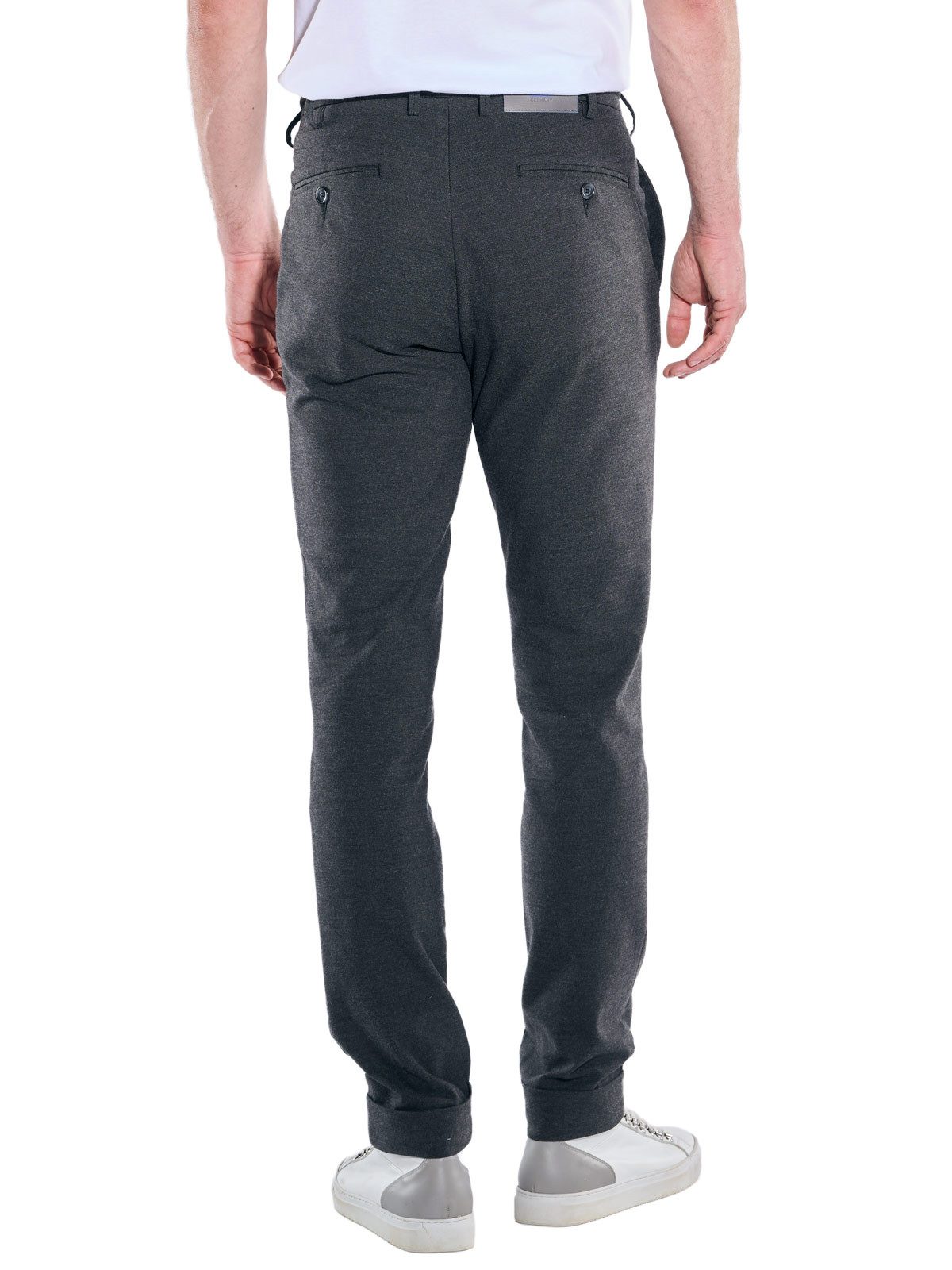 ENGBERS GERMANY 5-Pocket-Hose Herren Hose in innovativer Wolloptik, Dunkelg günstig online kaufen