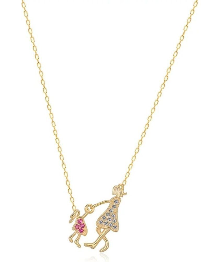 Einzelstück Kette mit Anhänger Halskette Mama günstig online kaufen