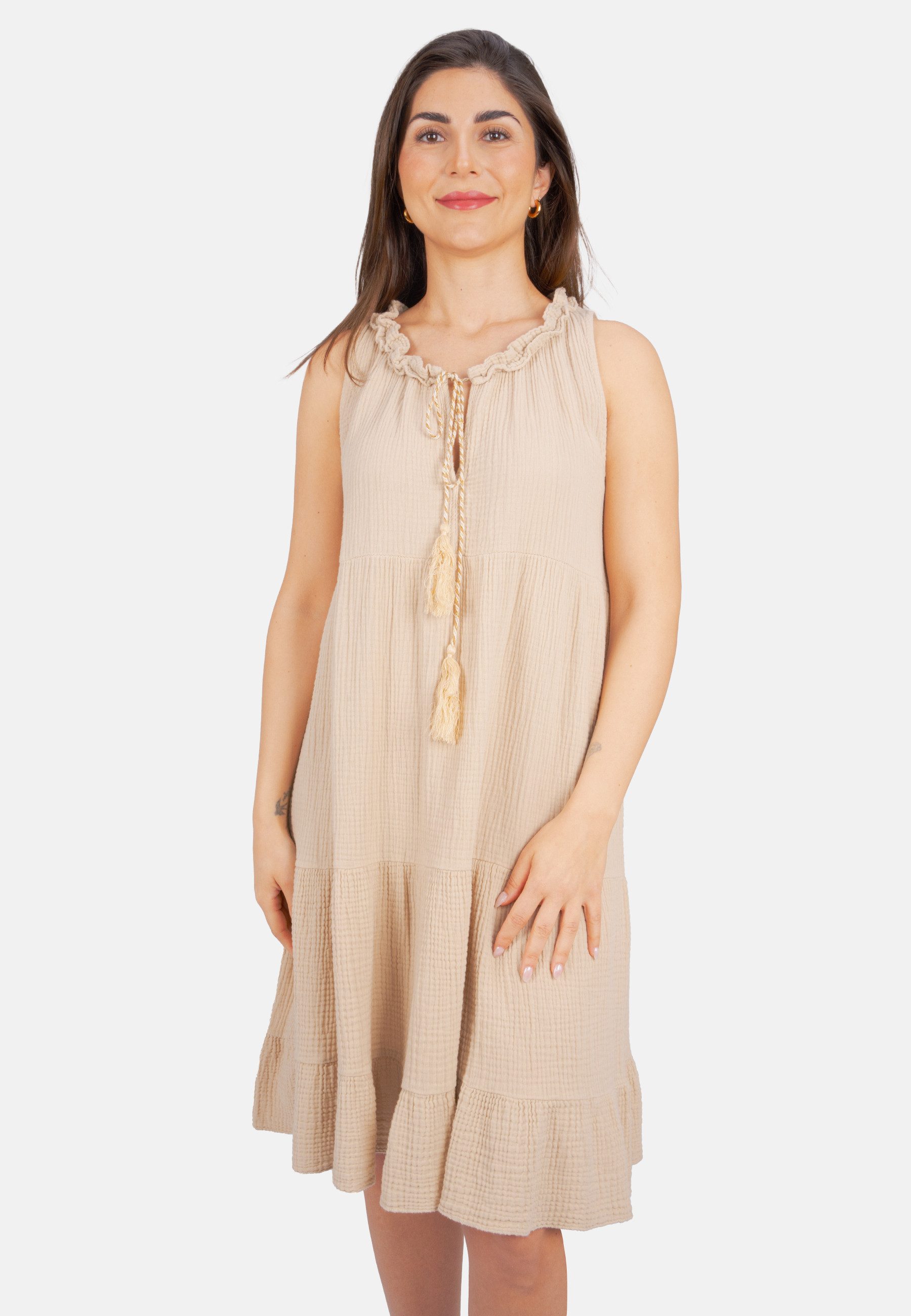 Seasons of April Blusenkleid BUKI MUSSELIN günstig online kaufen