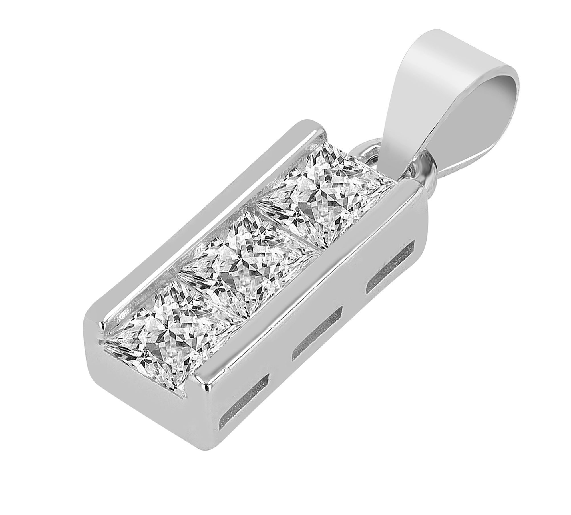 Kettenanhänger Anhänger aus 925 Silber mit Zirkonia